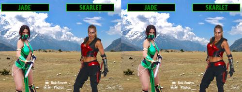 Jade vs Skarlet match